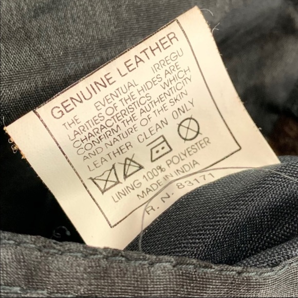 Vintage POSH Suede and Wool Western Vest SZ L - Picture 5 of 7